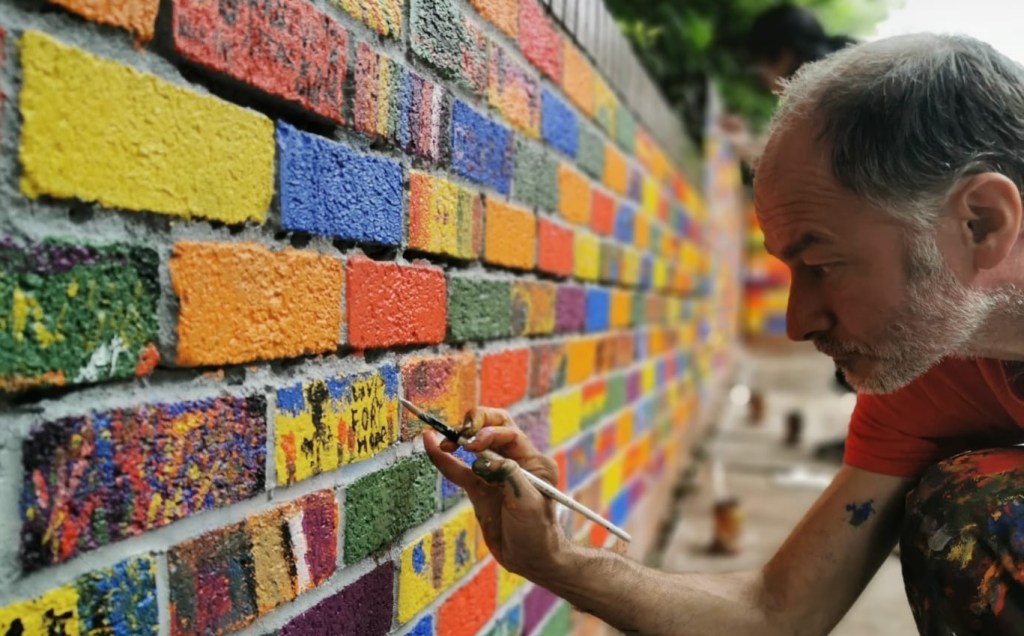 Brick Project Mural